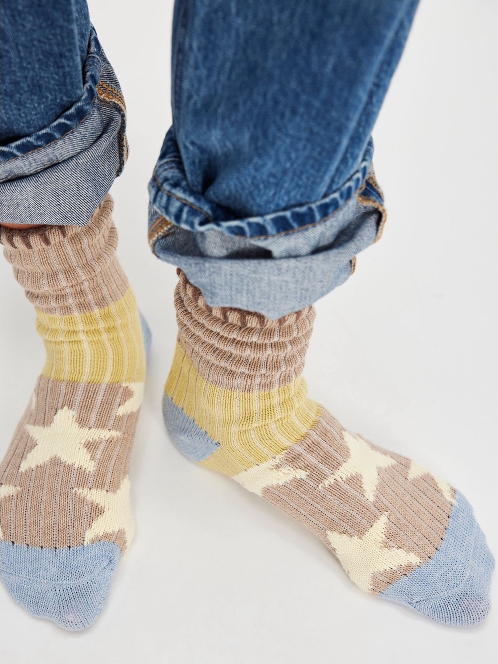 ✨BNWT - Free People Seeing Stars Socks - OS✨